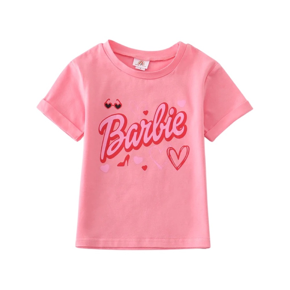 Pink Barbie Girls Top
